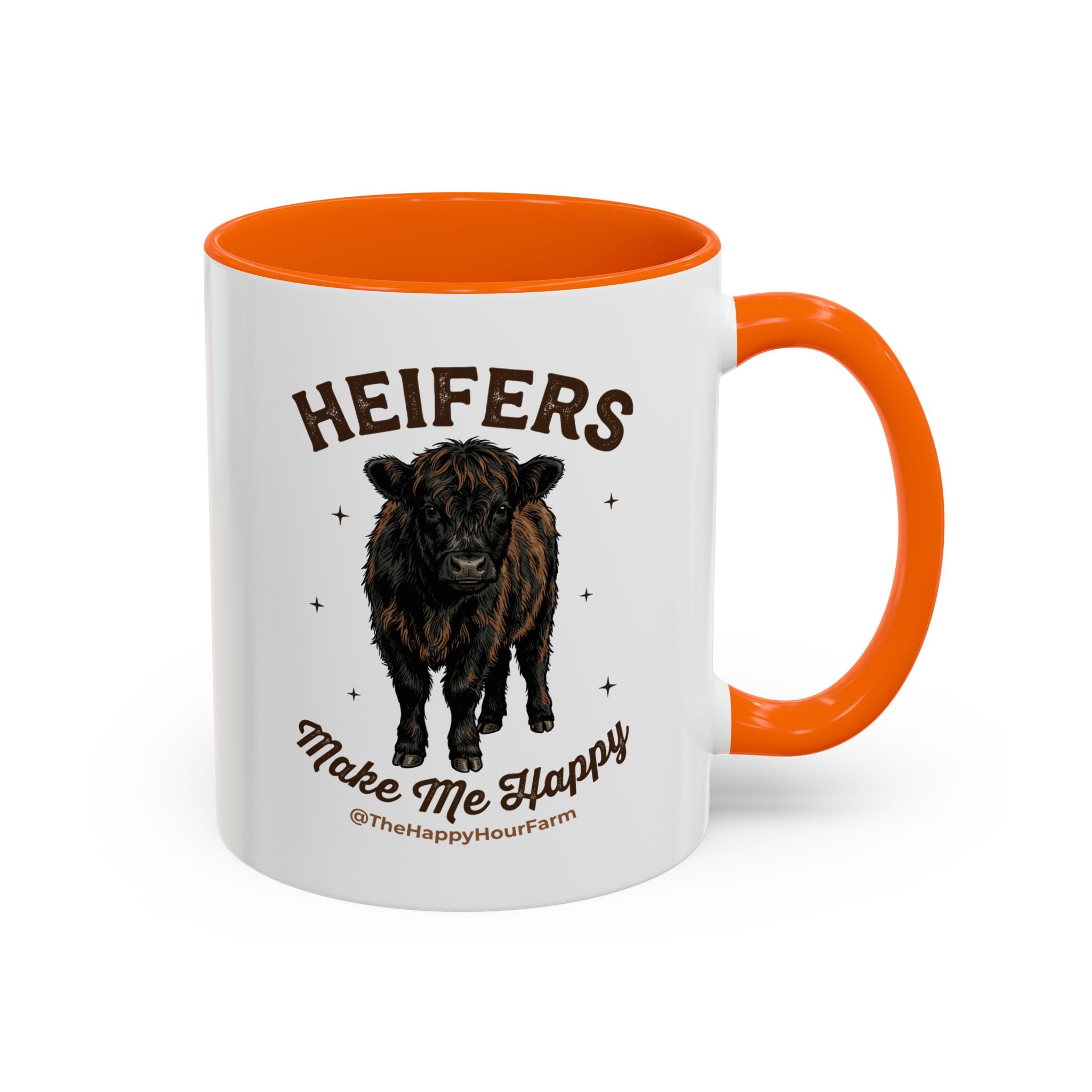 Heifers Make Me Happy Coffee Mug