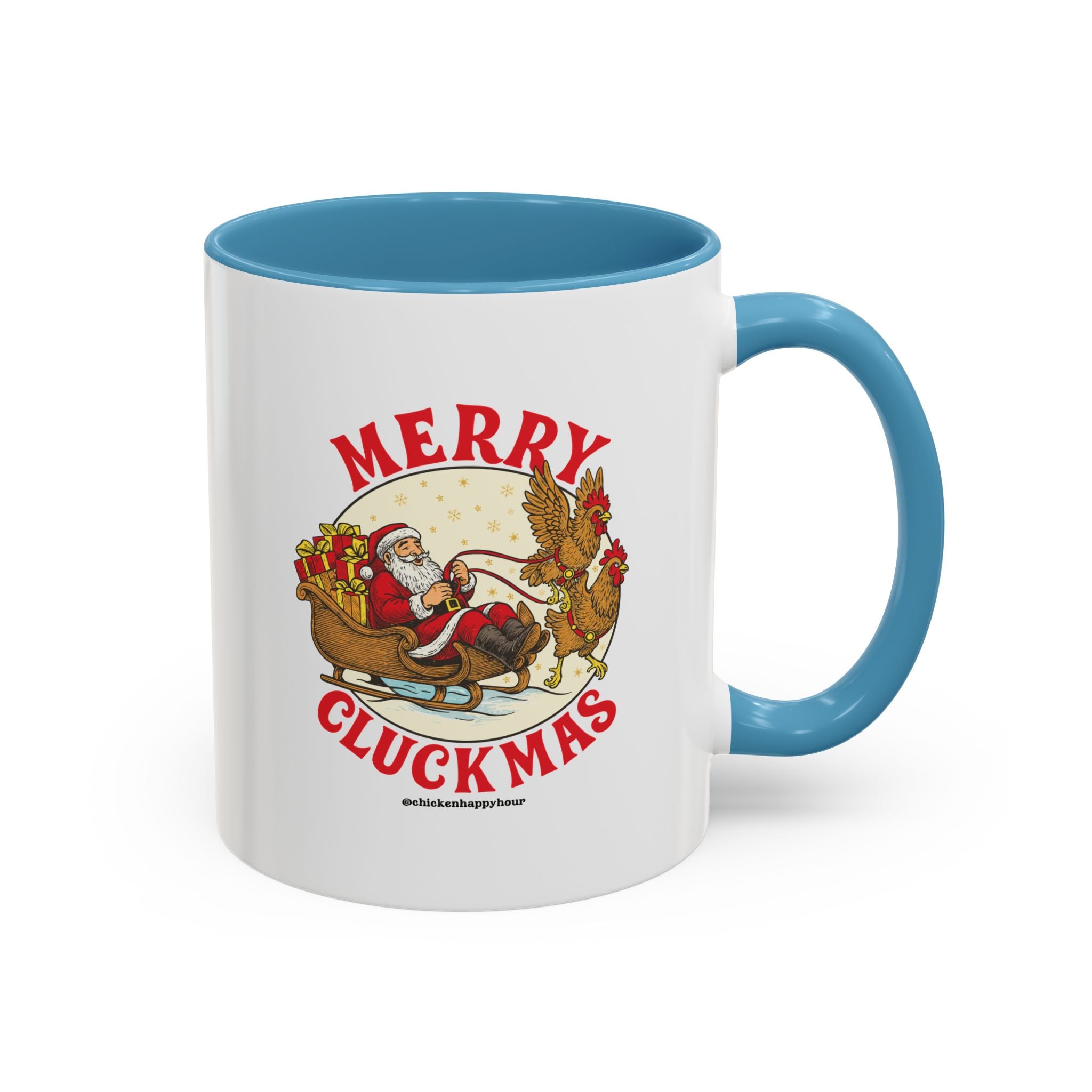 Merry Cluckmus Coffee Mug