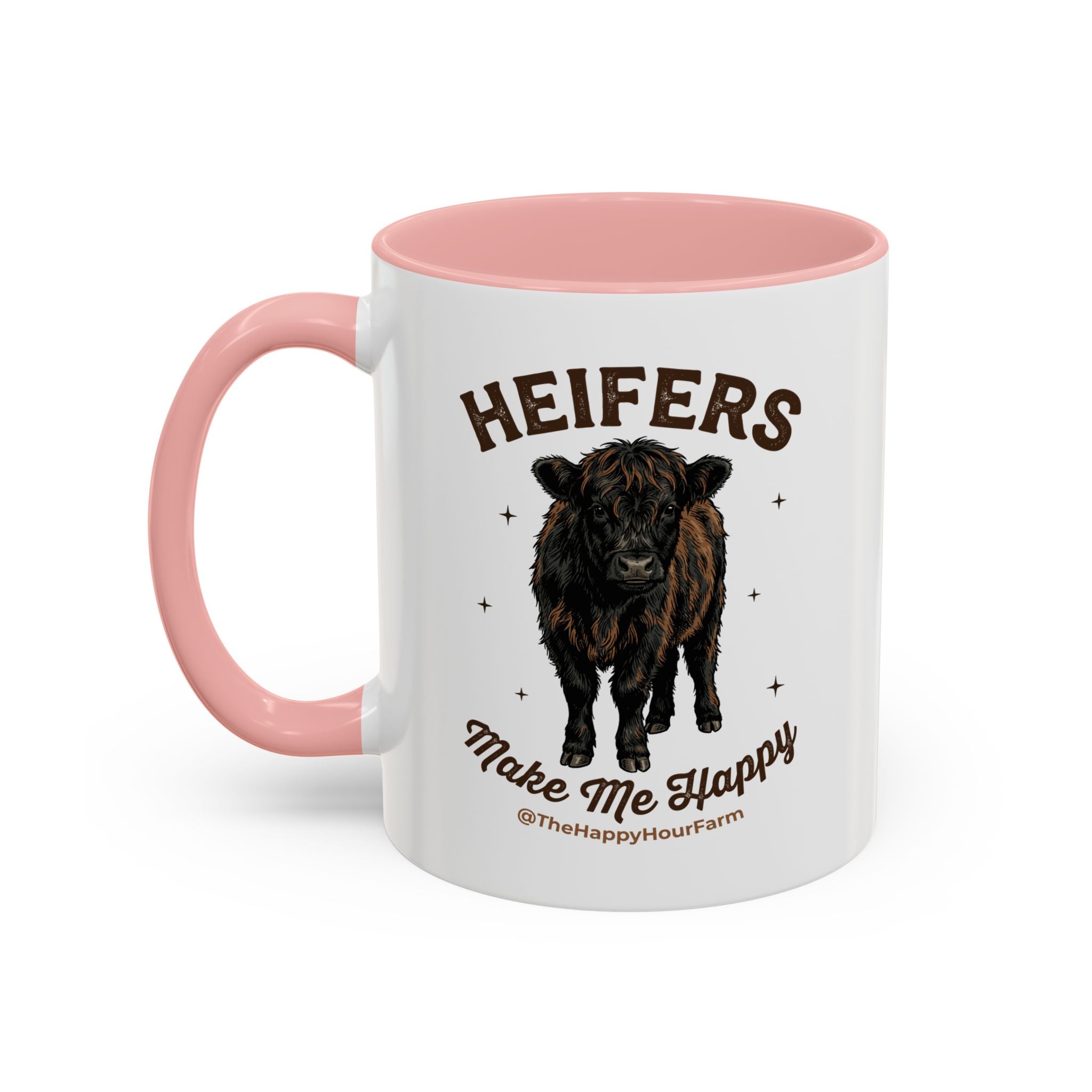 Heifers Make Me Happy Coffee Mug