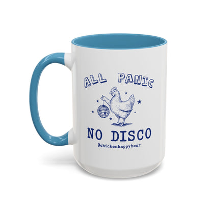 All Panic No Disco Coffee Mug