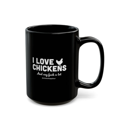 I Love Chickens Coffee Mug