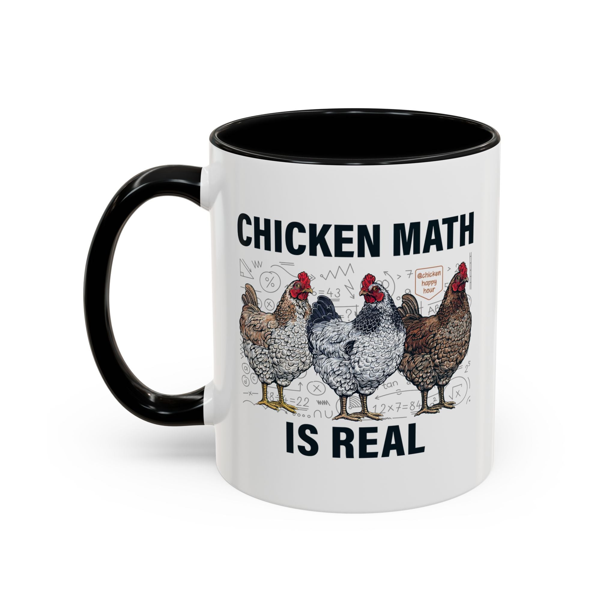 Chicken Math is Real Coffee Mug