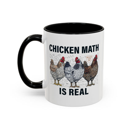 Chicken Math is Real Coffee Mug