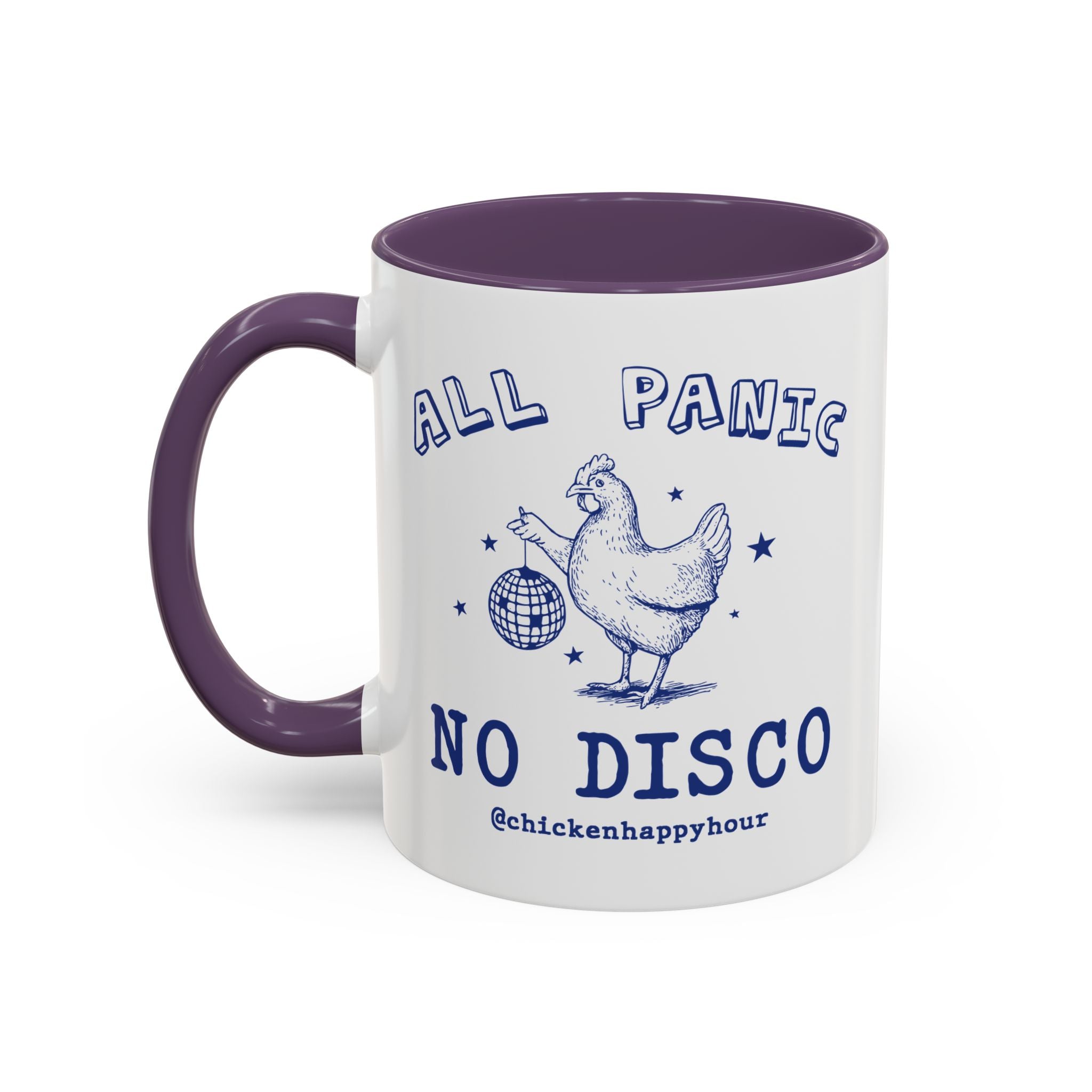 All Panic No Disco Coffee Mug
