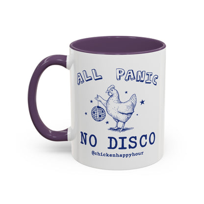 All Panic No Disco Coffee Mug