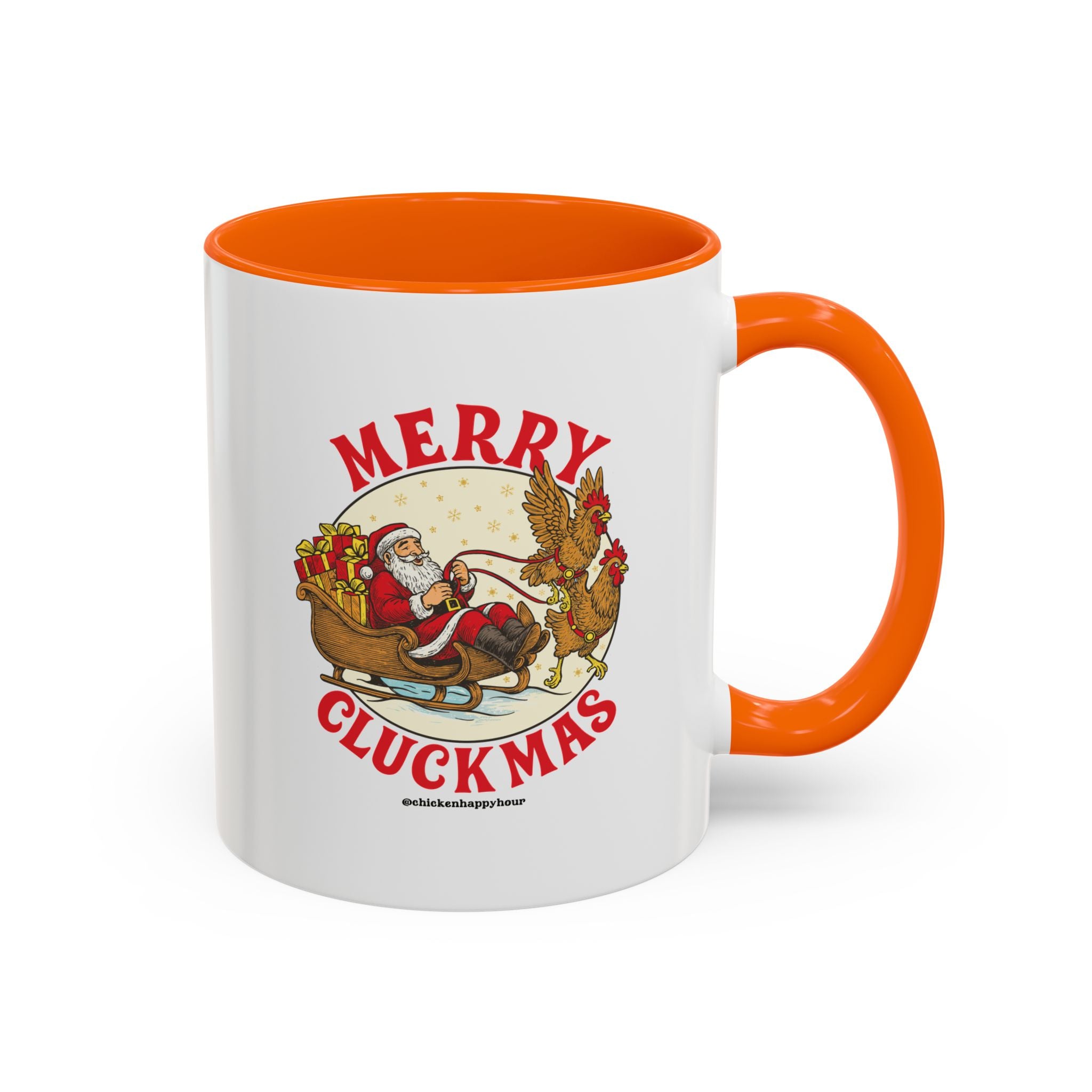 Merry Cluckmus Coffee Mug