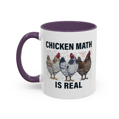 Chicken Math is Real Coffee Mug