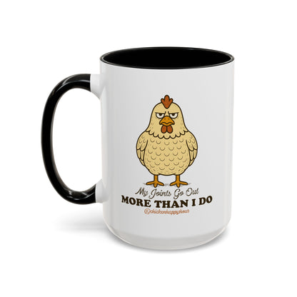 My Joints Go Out More Than I Do Coffee Mug
