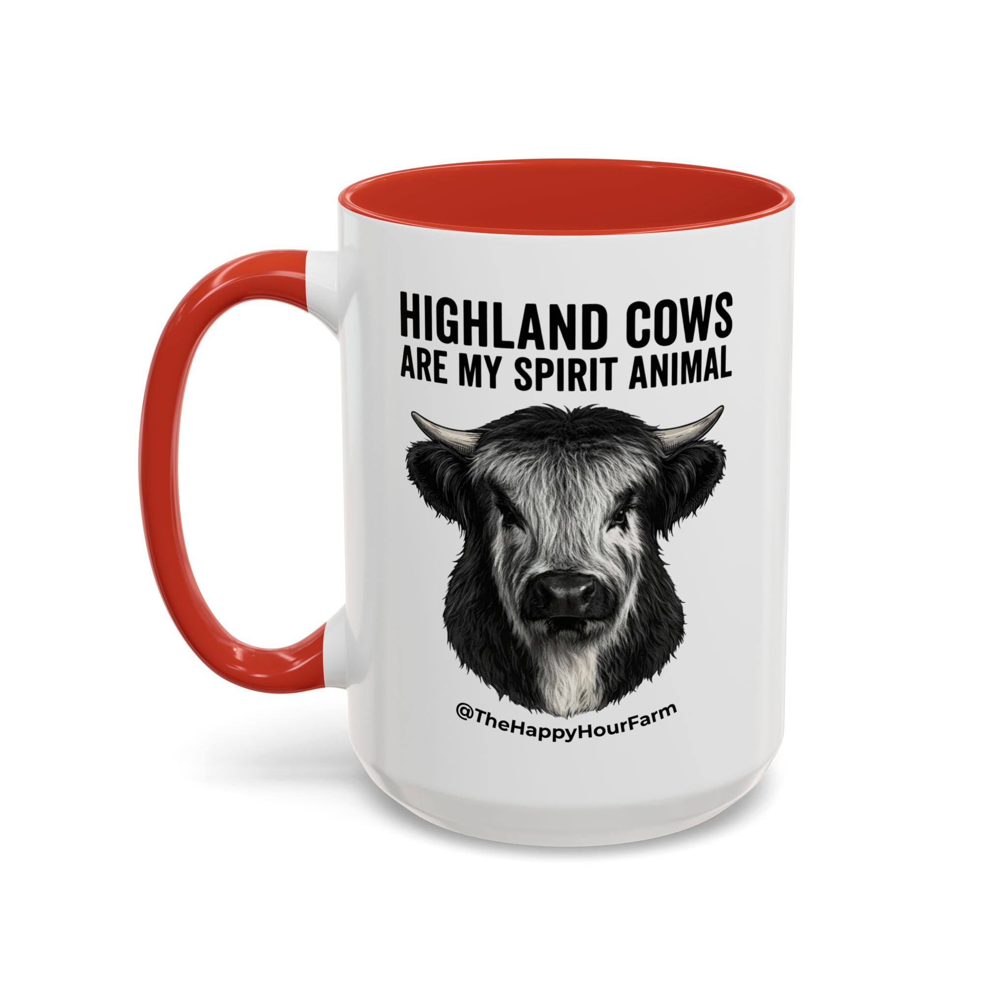 Highland Cows Are My Spirit Animal Coffee Mug
