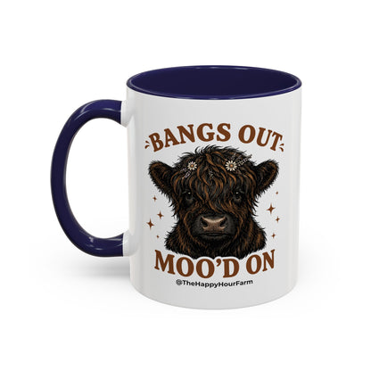 Bangs Out Moo'd On Coffee Mug