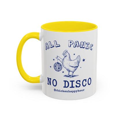 All Panic No Disco Coffee Mug