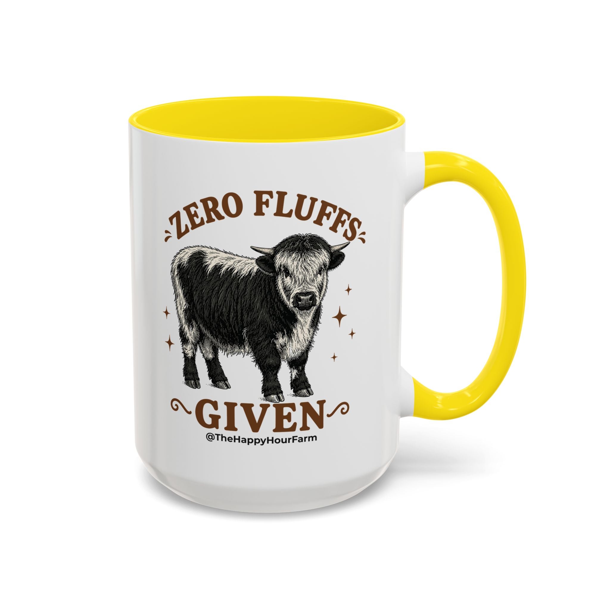 Zero Fluffs Given Coffee Mug