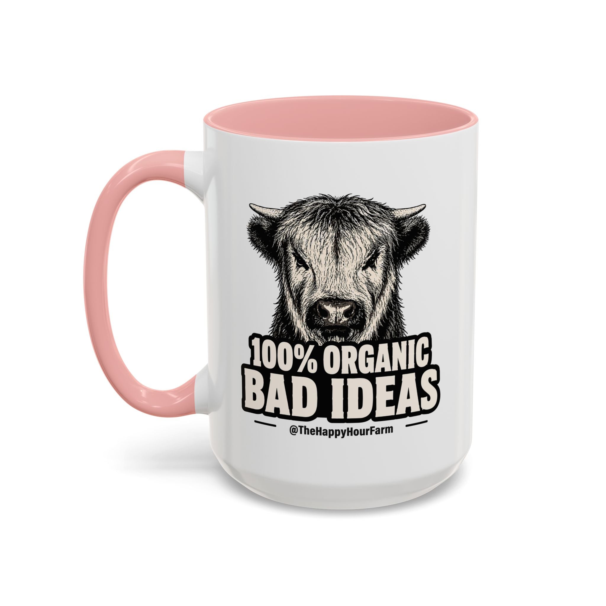 100% Organic Bad Ideas Coffee Mug