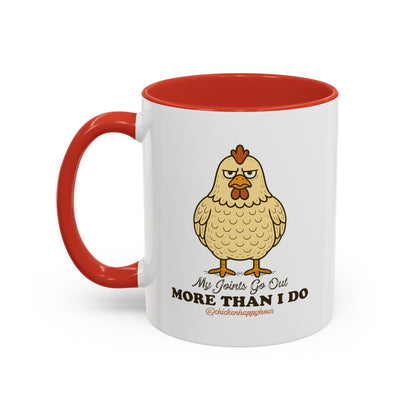 My Joints Go Out More Than I Do Coffee Mug