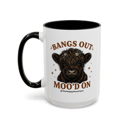 Bangs Out Moo'd On Coffee Mug