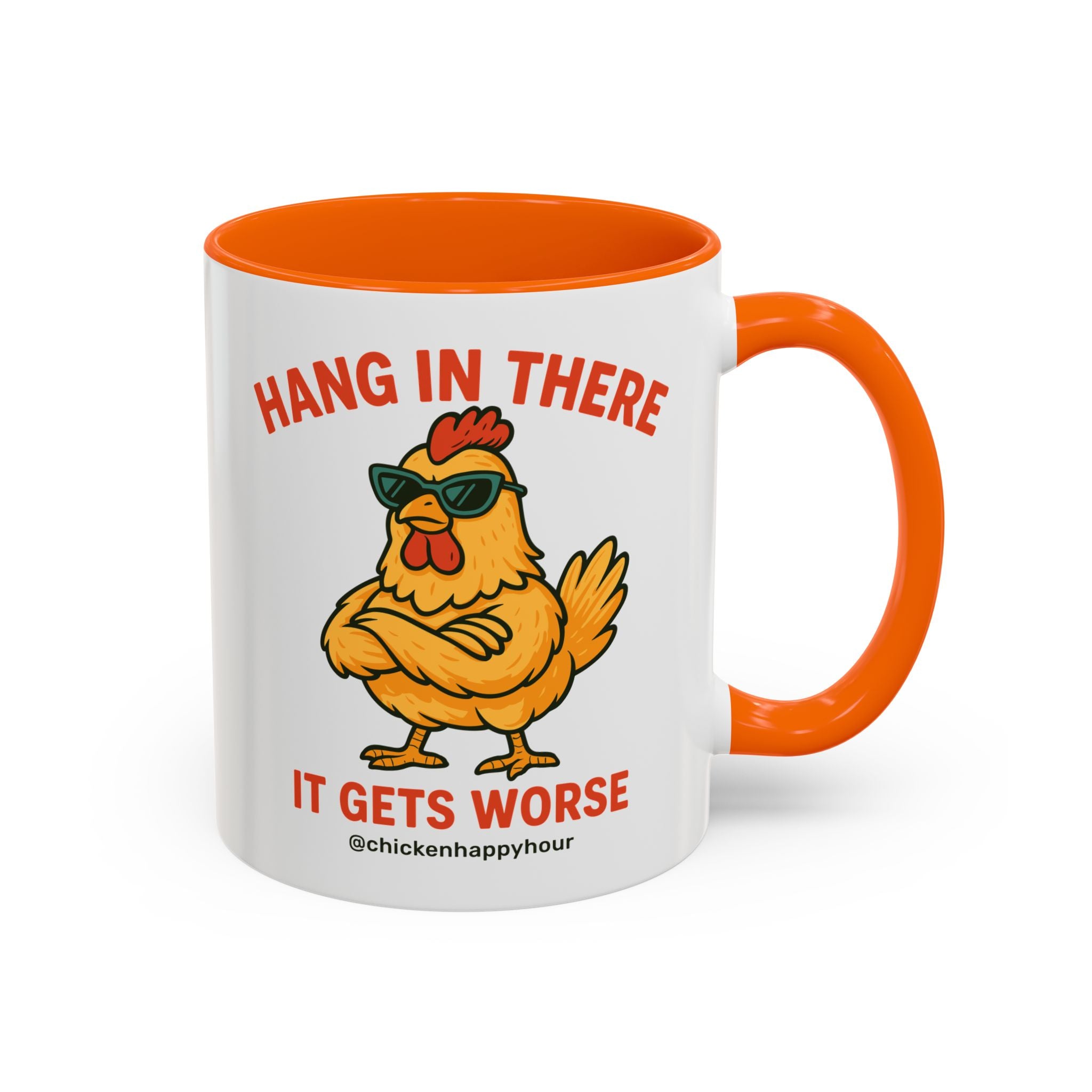 Hang In There It Gets Worse Coffee Mug