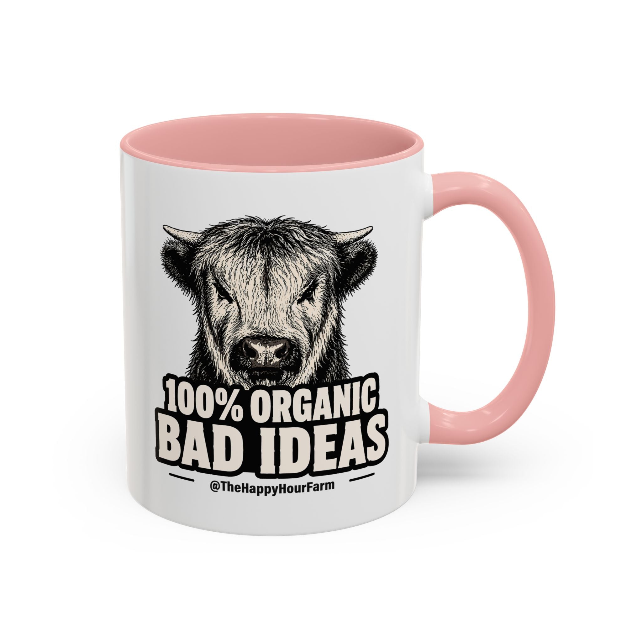 100% Organic Bad Ideas Coffee Mug