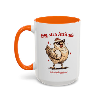 Egg-stra Attitude Coffee Mug