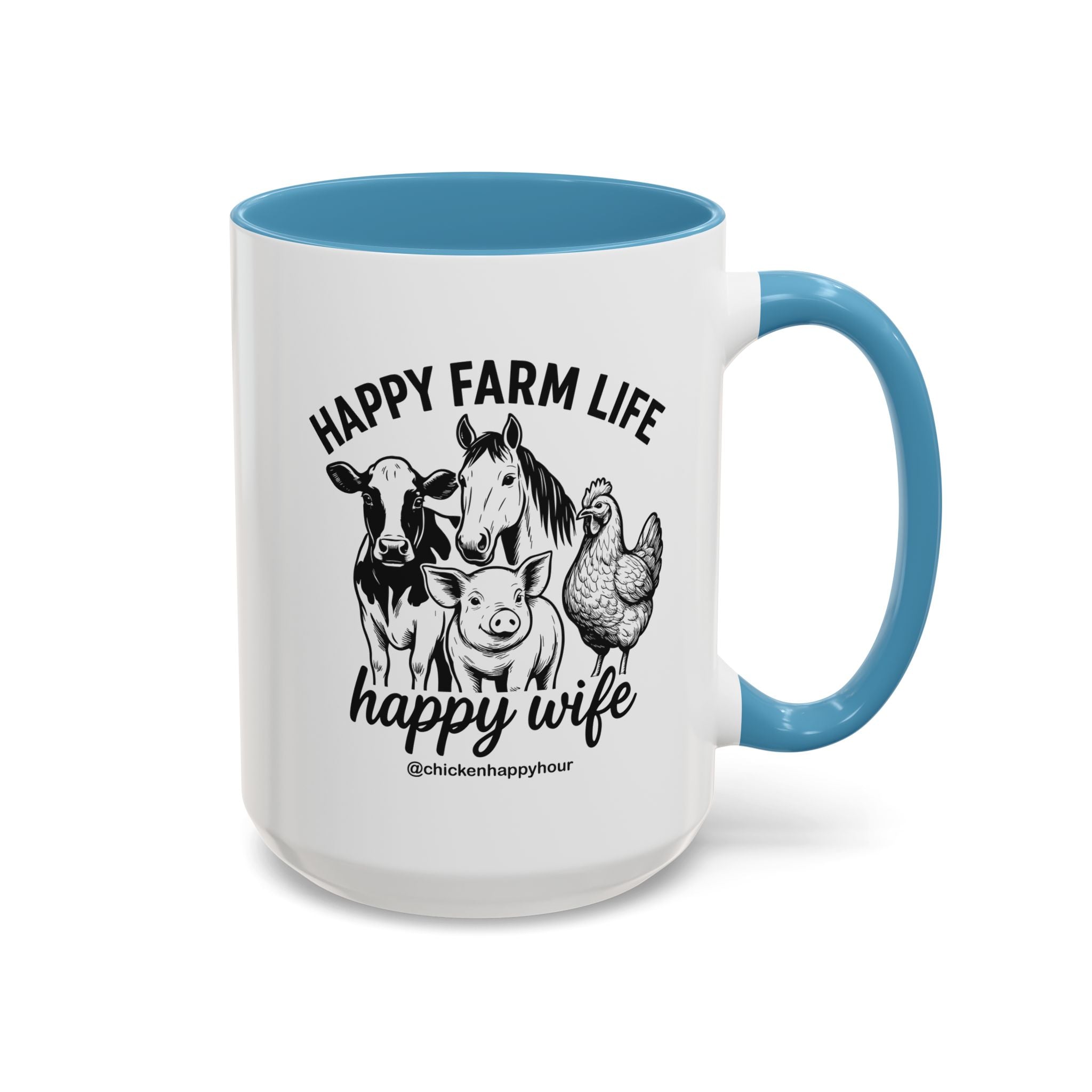 Happy Farm Life Happy Wife 01 Coffee Mug
