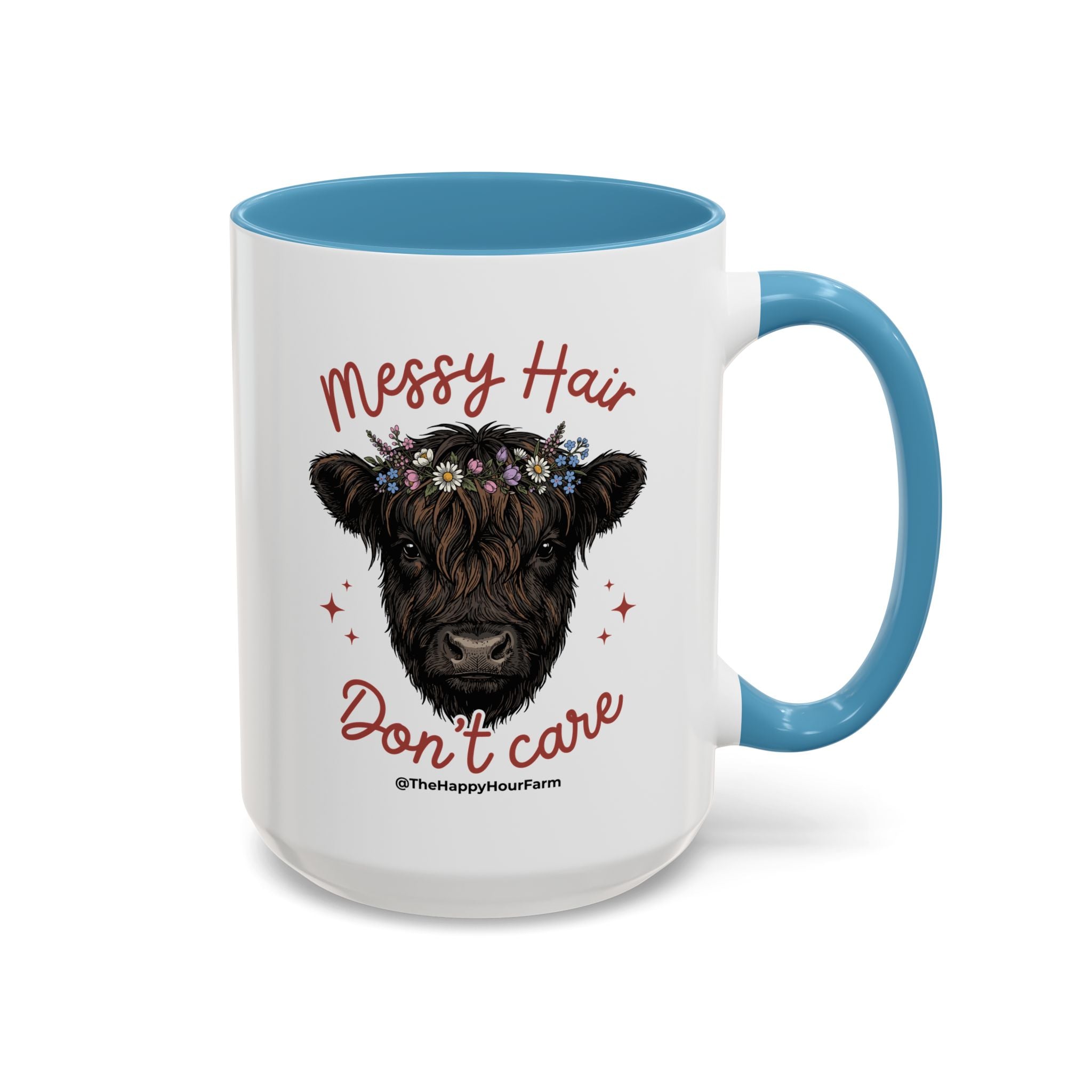 Messy Hair, Don't Care Coffee Mug