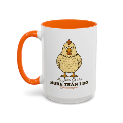 My Joints Go Out More Than I Do Coffee Mug
