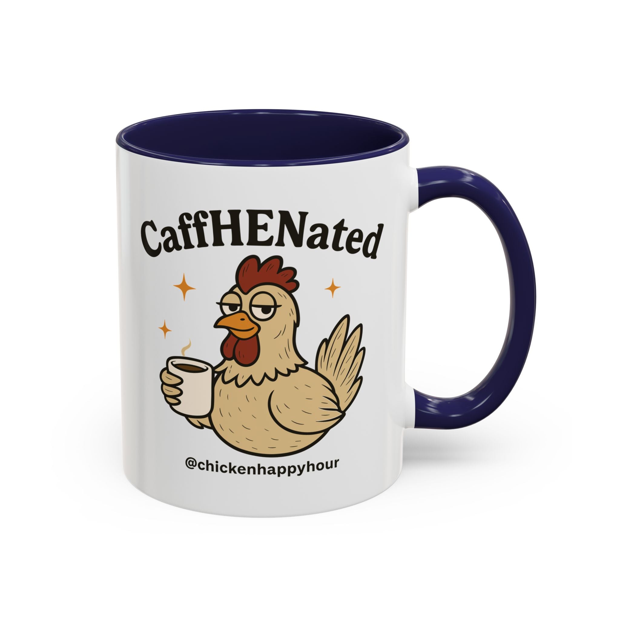 CaffHENated Coffee Mug