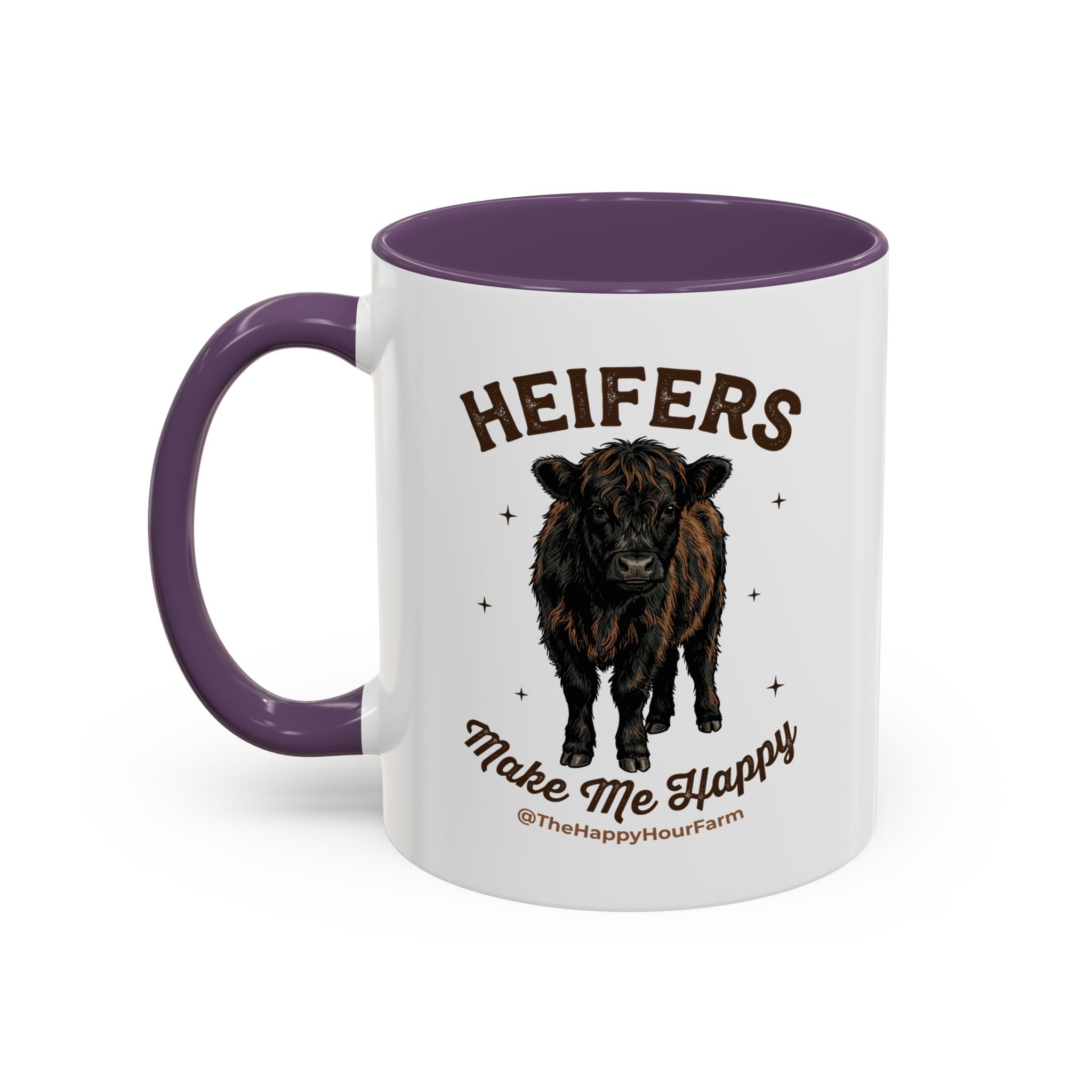 Heifers Make Me Happy Coffee Mug