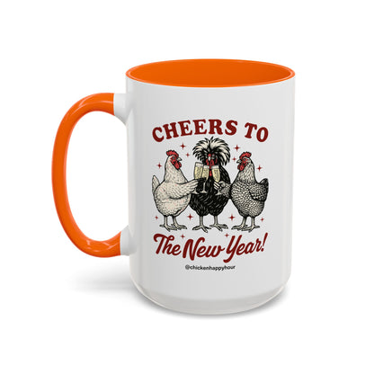 Cheers to The New Year Coffee Mug