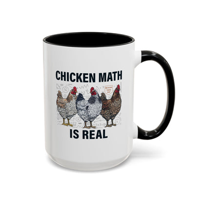 Chicken Math is Real Coffee Mug