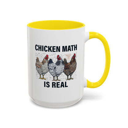 Chicken Math is Real Coffee Mug