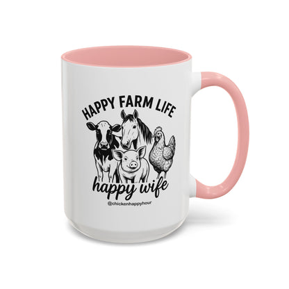 Happy Farm Life Happy Wife 01 Coffee Mug