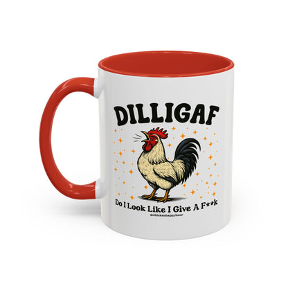 Dilligaf Do I Look Like I Give a Fk Coffee Mug
