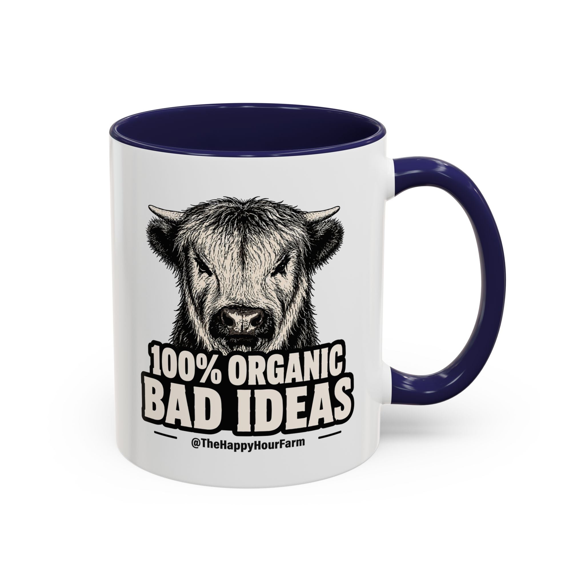 100% Organic Bad Ideas Coffee Mug