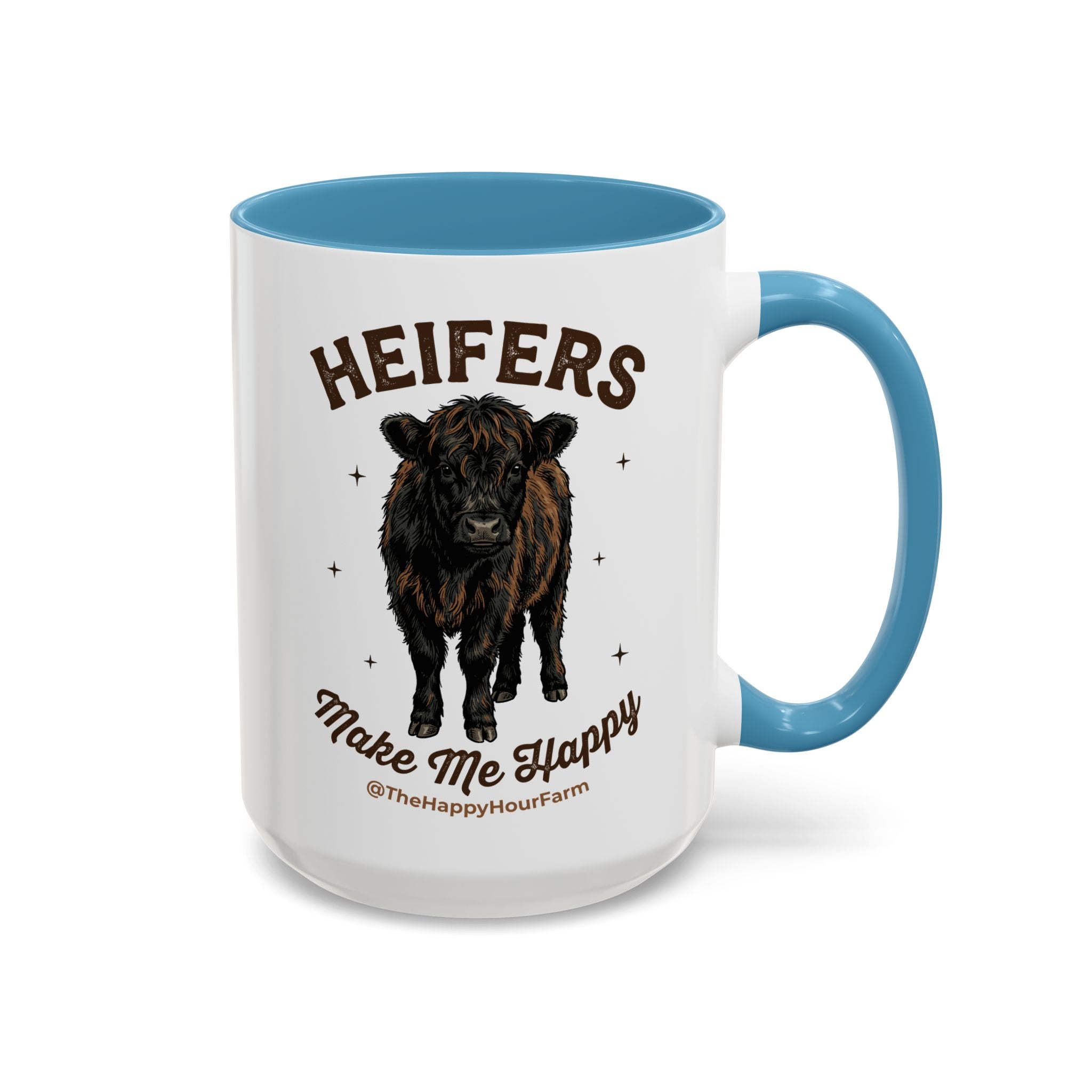 Heifers Make Me Happy Coffee Mug