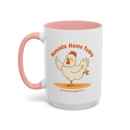 Namaste Cluck Coffee Mug
