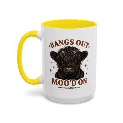 Bangs Out Moo'd On Coffee Mug