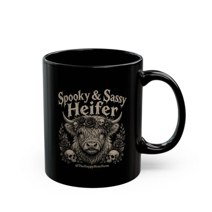 Spooky & Sassy Heifer Coffee Mug