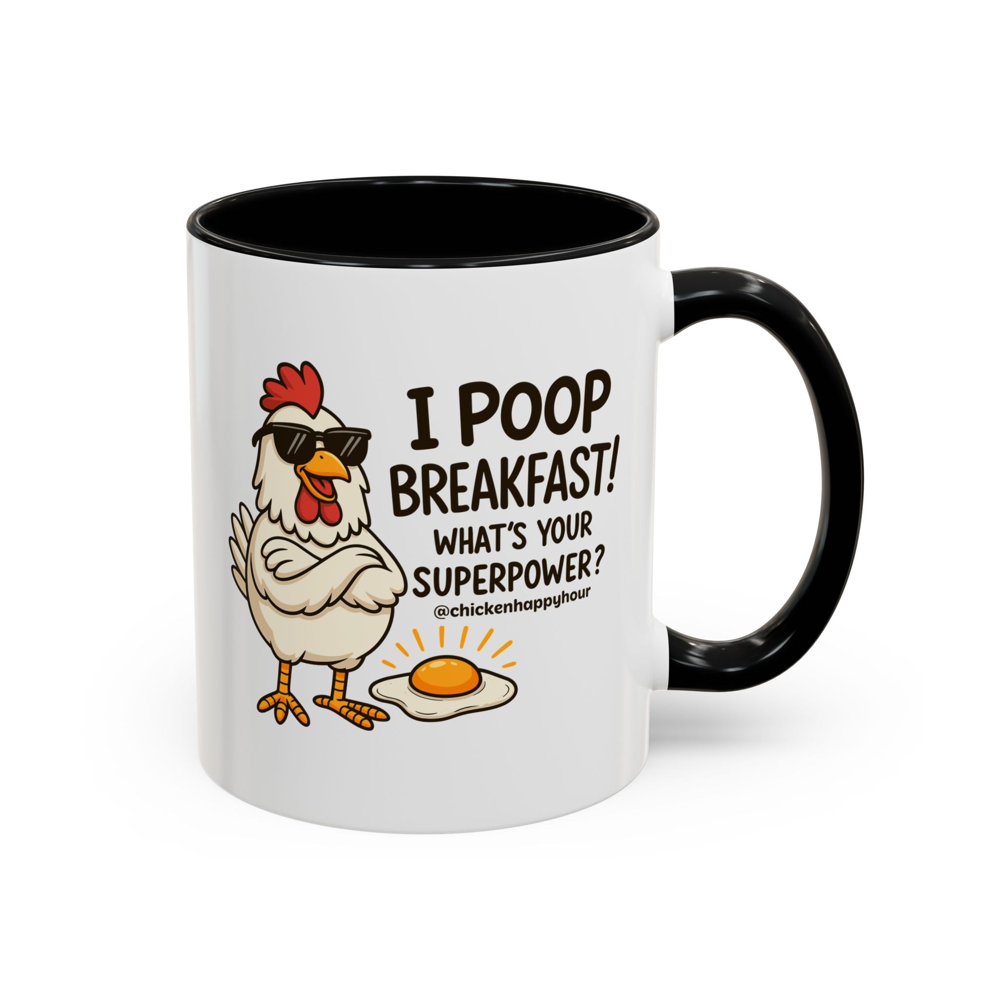 I Poop Breakfast Coffee Mug