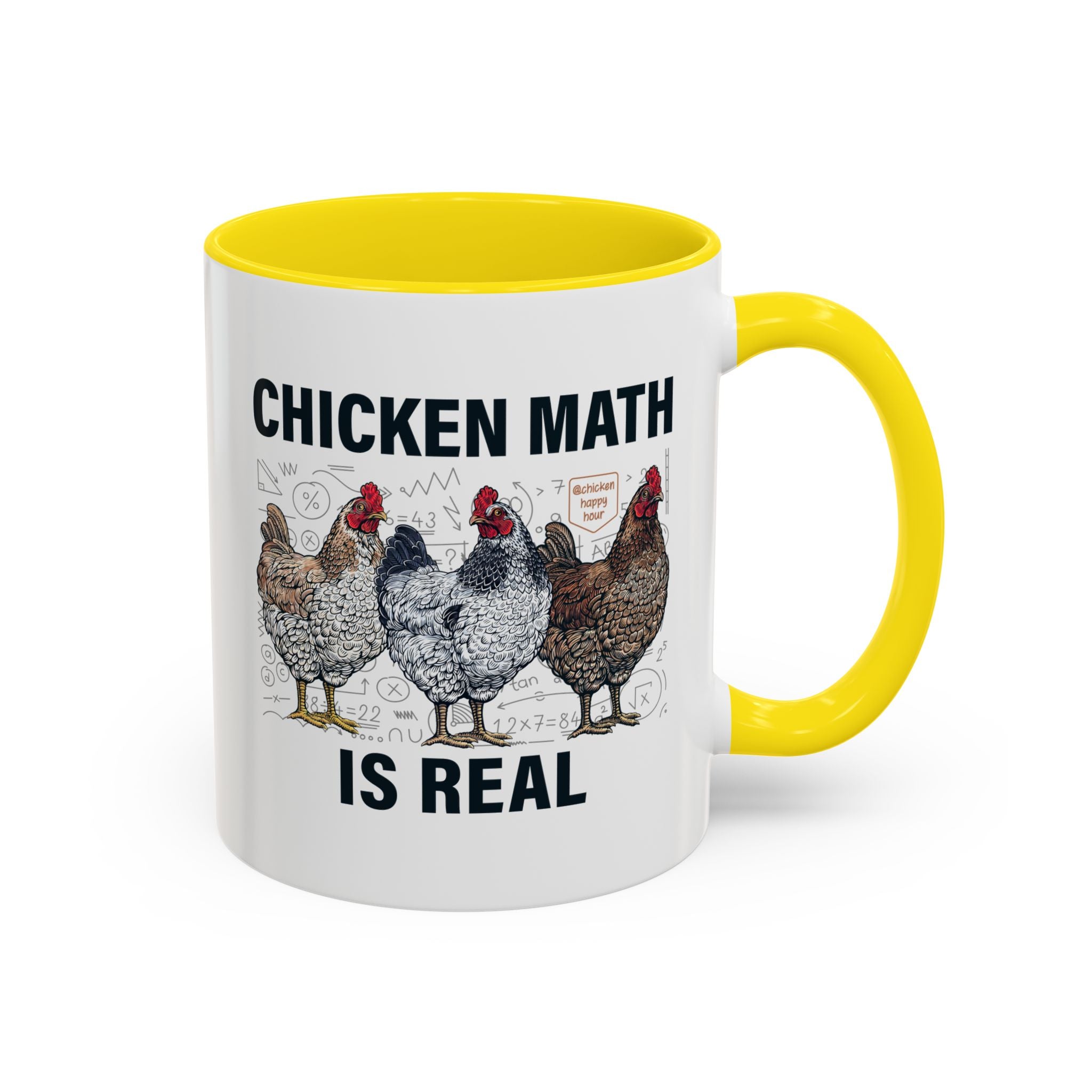 Chicken Math is Real Coffee Mug