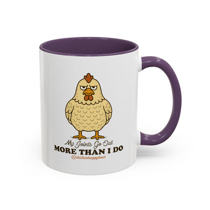 My Joints Go Out More Than I Do Coffee Mug