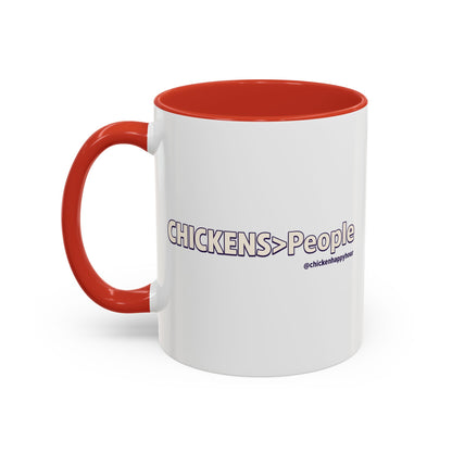 CHICKENS People Coffee Mug