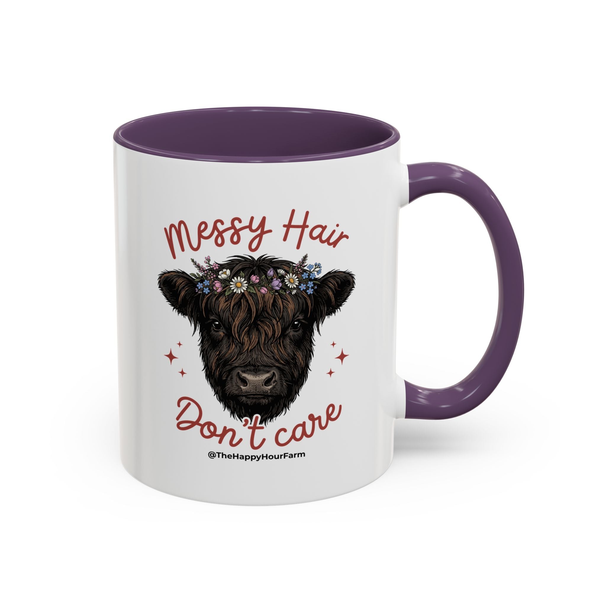 Messy Hair, Don't Care Coffee Mug