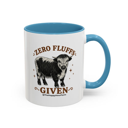 Zero Fluffs Given Coffee Mug