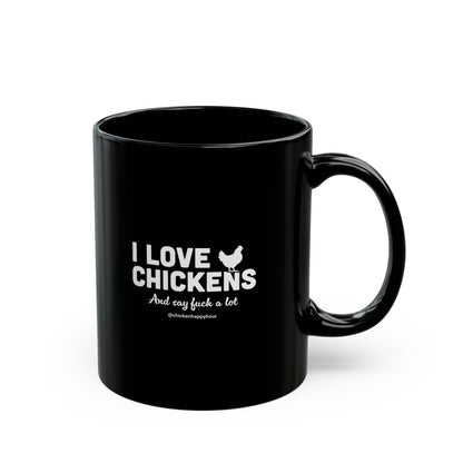 I Love Chickens Coffee Mug