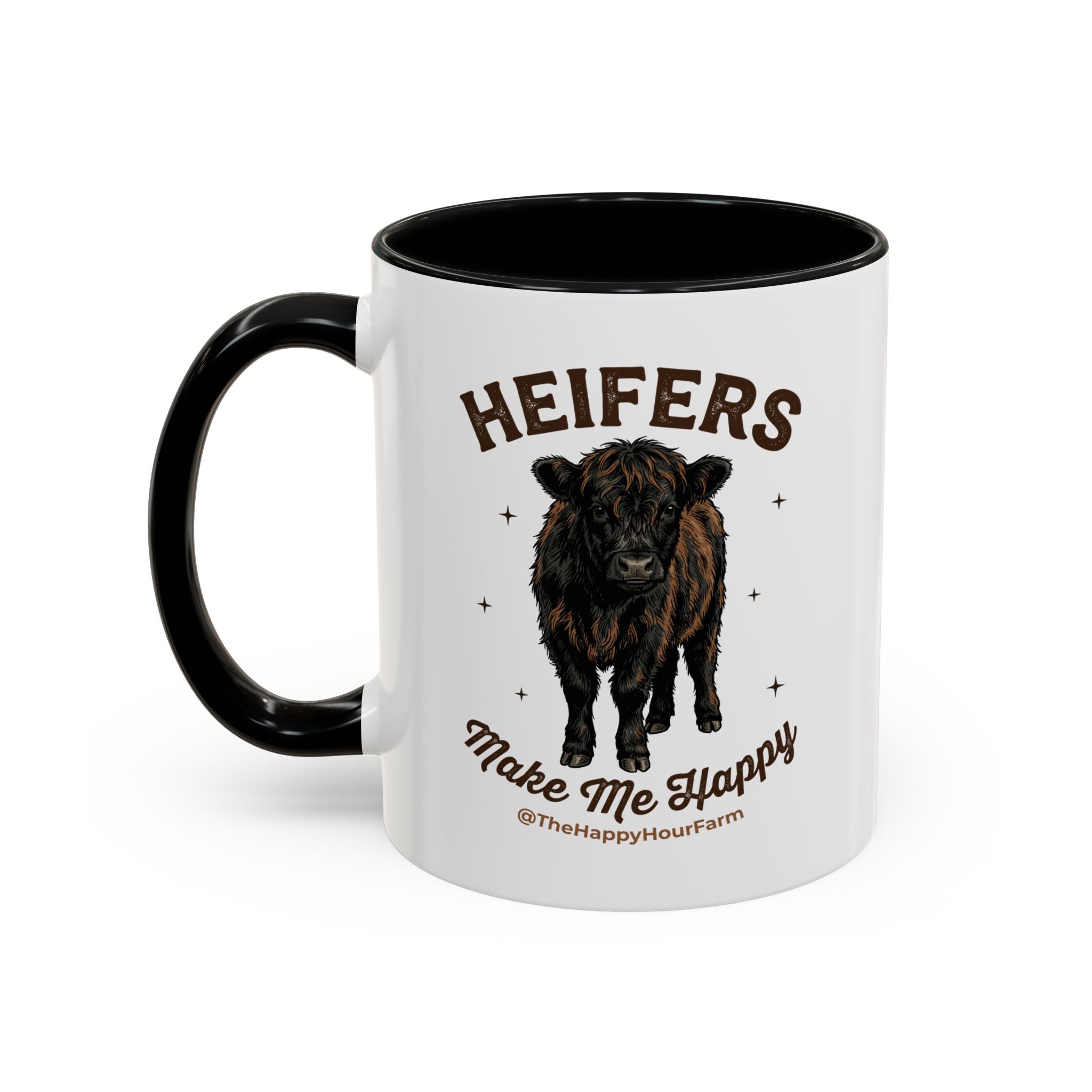 Heifers Make Me Happy Coffee Mug