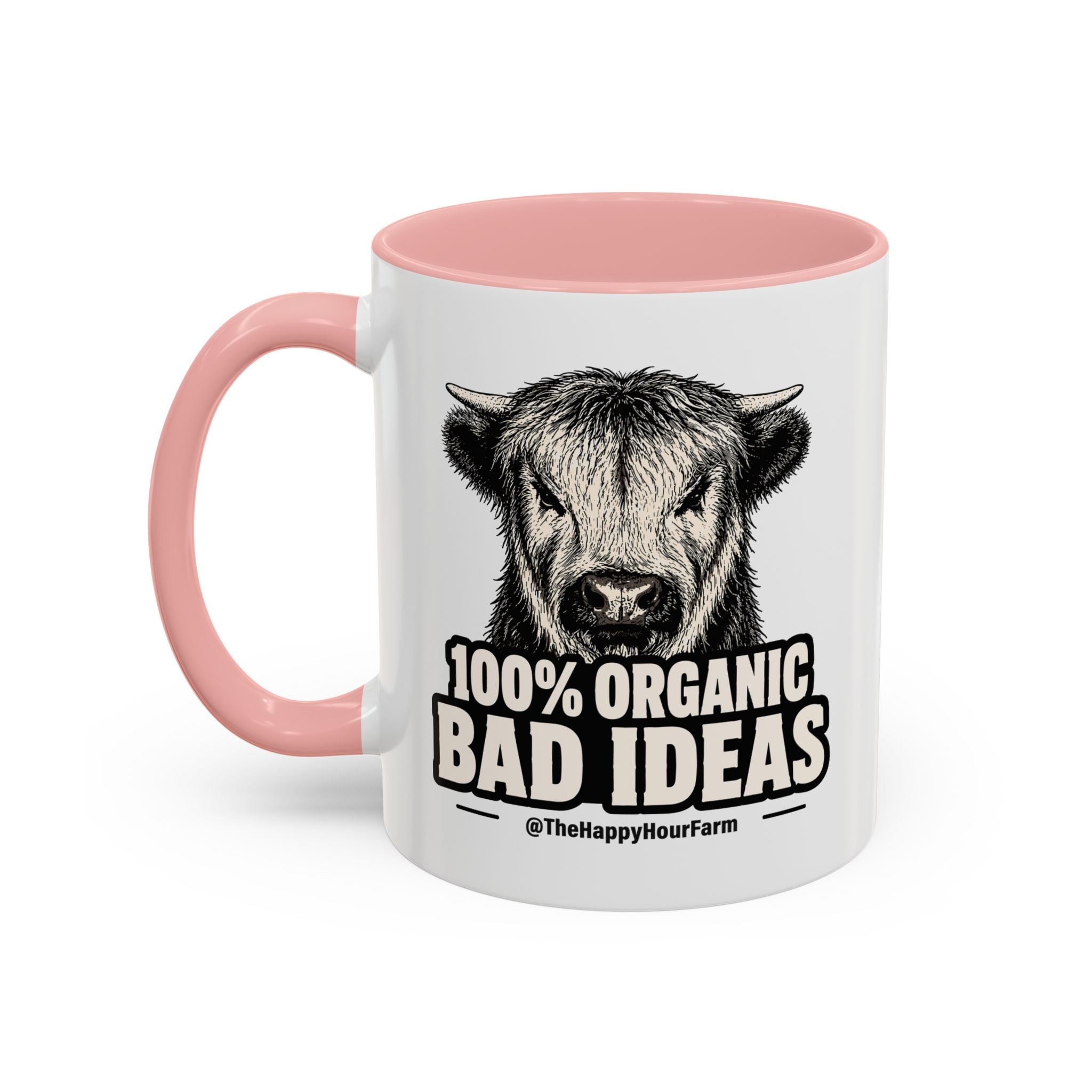 100% Organic Bad Ideas Coffee Mug