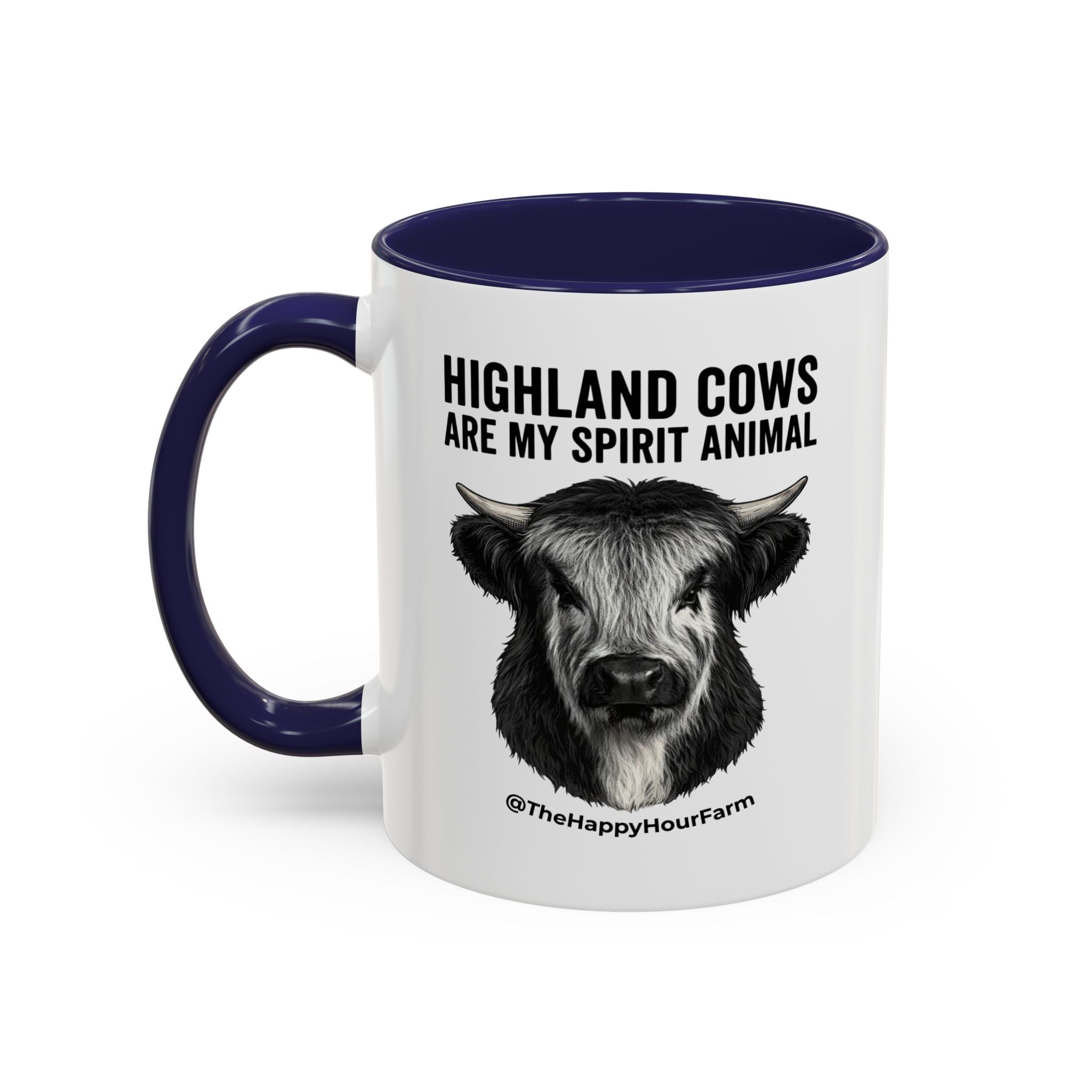 Highland Cows Are My Spirit Animal Coffee Mug