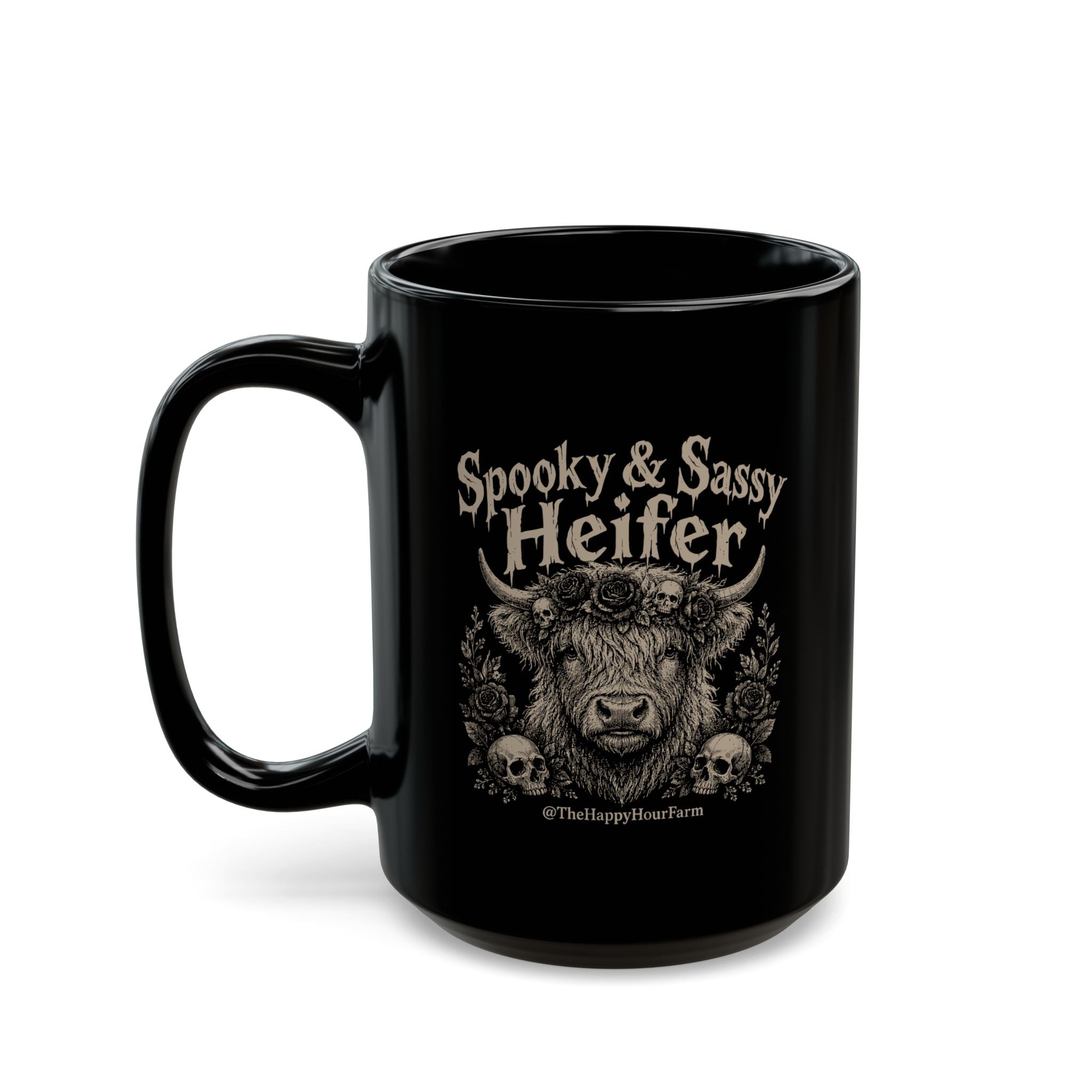 Spooky & Sassy Heifer Coffee Mug