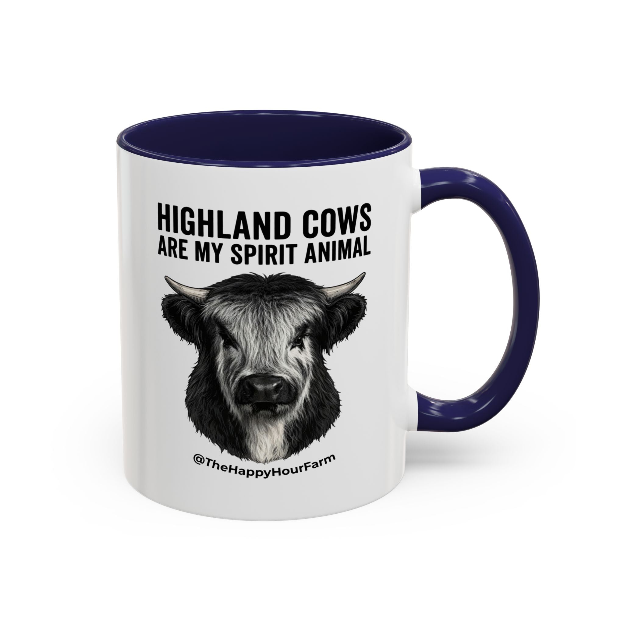 Highland Cows Are My Spirit Animal Coffee Mug