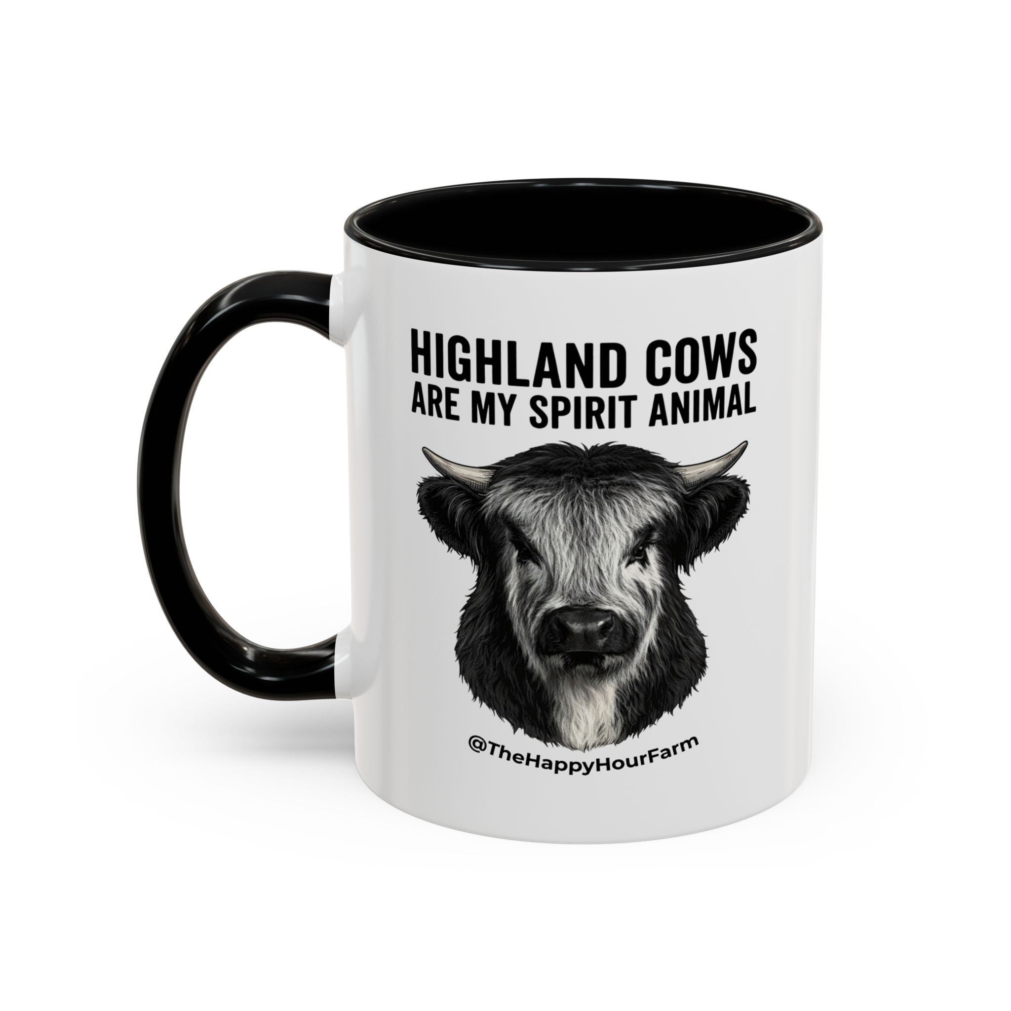 Highland Cows Are My Spirit Animal Coffee Mug
